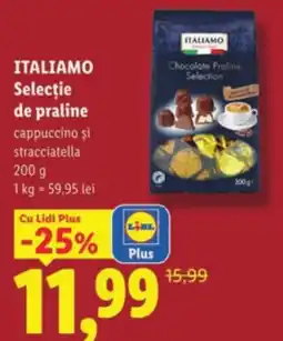 Lidl ITALIAMO Selecţie de praline Ofertă