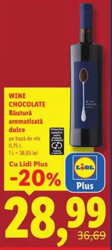 Lidl WINE CHOCOLATE Băutură aromatizată dulce Ofertă