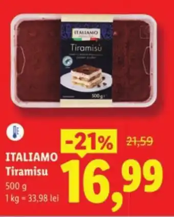 Lidl ITALIAMO Tiramisu Ofertă
