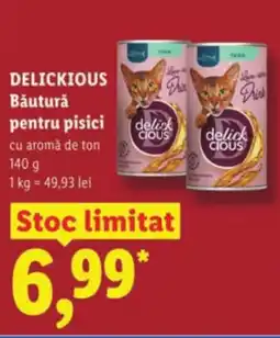Lidl DELICKIOUS Băutură pentru pisici Ofertă