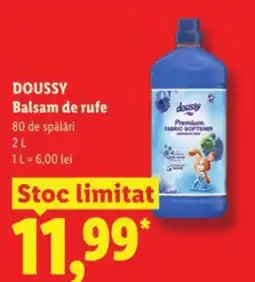 Lidl DOUSSY Balsam de rufe Ofertă