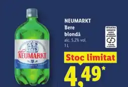 Lidl NEUMARKT Bere blondǎ Ofertă