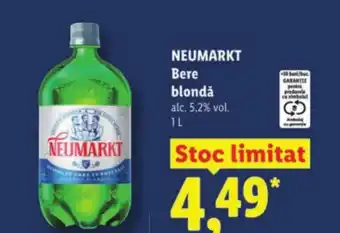 Lidl NEUMARKT Bere blondǎ Ofertă
