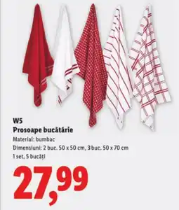 Lidl W5 Prosoape bucătărie Ofertă