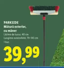 Lidl PARKSIDE Mătură exterior, cu mâner Ofertă