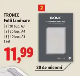 Lidl TRONIC Folii laminare Ofertă