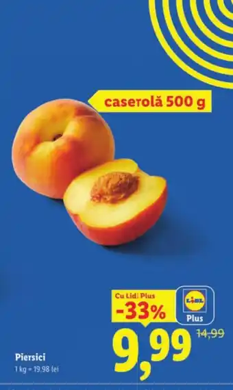 Lidl Piersici Ofertă