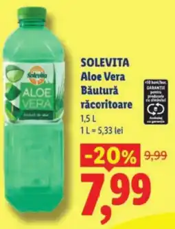 Lidl SOLEVITA Aloe Vera Băutură răcoritoare Ofertă