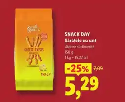 Lidl SNACK DAY Sǎrǎțele cu unt Ofertă