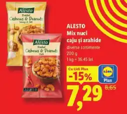 Lidl ALESTO Mix nuci caju şi arahide Ofertă