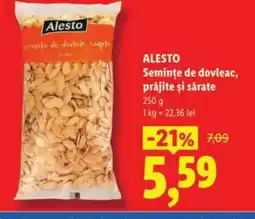 Lidl ALESTO Semințe de dovleac, prăjite şi sărate Ofertă