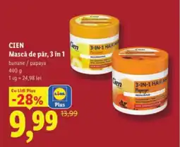 Lidl CIEN Mască de păr, 3 în 1 Ofertă