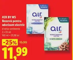 Lidl AIR BY W5 Rezervă pentru odorizant electric Ofertă