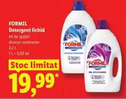 Lidl FORMIL Detergent lichid Ofertă
