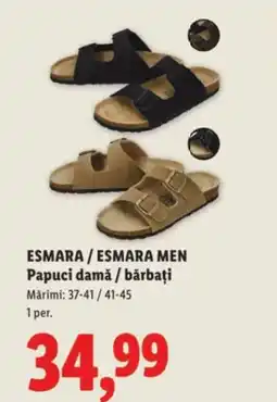 Lidl ESMARA / ESMARA MEN Papuci damǎ/bărbați Ofertă