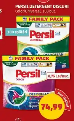 Penny PERSIL DETERGENT DISCURI Ofertă