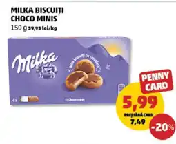 Penny Milka Biscuiți Choco Minis Ofertă