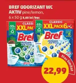Penny BREF ODORIZANT WC AKTIV pine/lemon Ofertă
