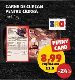 Penny Carne de curcan pentru ciorbă Ofertă