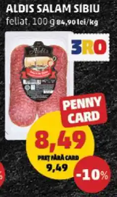 Penny Aldis Salam Sibiu Ofertă