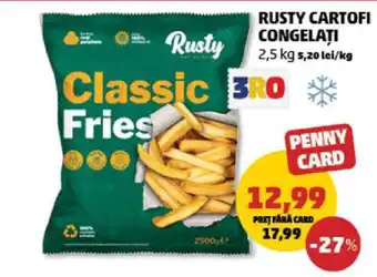 Penny RUSTY CARTOFI CONGELAȚI Ofertă