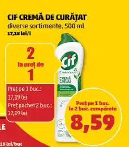 Penny Cif Cremă de Curățat Ofertă