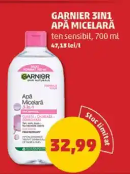 Penny GARNIER 3IN1 APĂ MICELARĂ Ofertă
