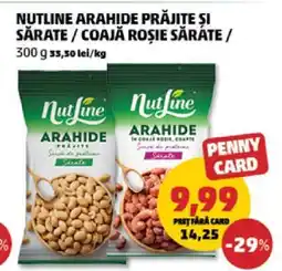 Penny Nutline Arahide Prăjite și Sărate / Coajă Roșie Sărate Ofertă
