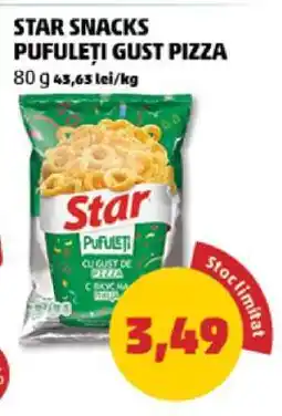 Penny STAR SNACKS PUFULEȚI GUST PIZZA Ofertă