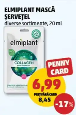 Penny Elmiplant Mască șervețel Ofertă