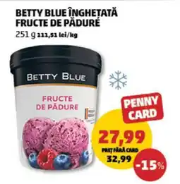 Penny BETTY BLUE ÎNGHEȚATĂ FRUCTE DE PĂDURE Ofertă
