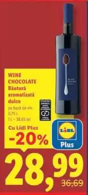 Lidl WINE CHOCOLATE Ofertă