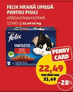 Penny Felix hrană umedă pentru pisici Ofertă