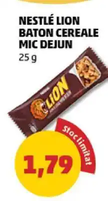 Penny NESTLÉ LION BATON CEREALE MIC DEJUN Ofertă