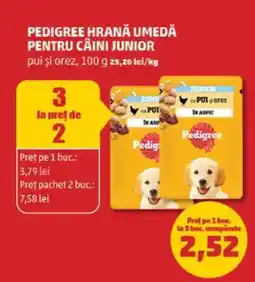 Penny Pedigree hrană umedă pentru câini junior Ofertă