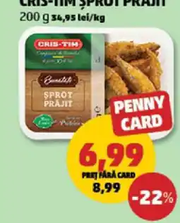 Penny CRIS - TIM Sprot prăjit Ofertă