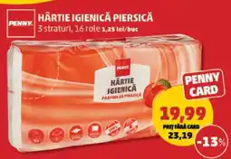 Penny Hârtie igienică piersică Ofertă