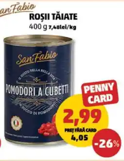 Penny Roșii tăiate San Fabio Ofertă