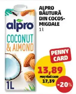 Penny Alpro Băutură din Cocos-Migdale 1L Ofertă