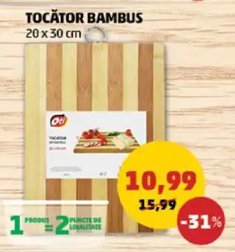 Penny Tocător bambus Ofertă