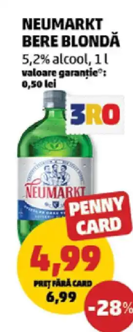Penny NEUMARKT Bere blondă Ofertă