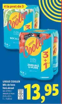 Lidl URSUS COOLER Ofertă