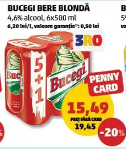 Penny BUCEGI Bere blondă Ofertă