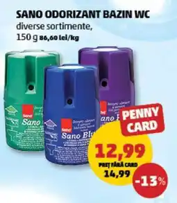 Penny Sano Odorizant Bazin WC Ofertă