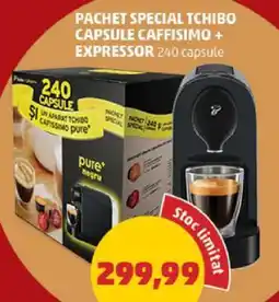 Penny Pachet Special Tchibo Capsule Caffisimo + Expresor Ofertă