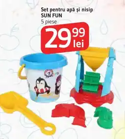 Supeco Set pentru apă şi nisip SUN FUN Ofertă