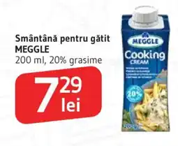 Supeco Smântână pentru gătit MEGGLE Ofertă