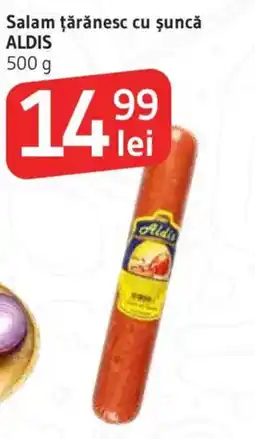 Supeco Salam ţărănesc cu șuncă ALDIS Ofertă