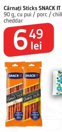 Supeco Cârnaţi Sticks SNACK IT Ofertă