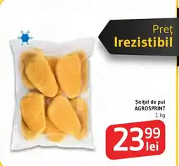 Supeco Şniţel de pui AGROSPRINT Ofertă